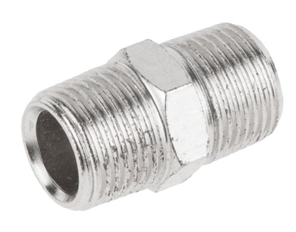 Переходник G3/8M х G3/8M, сталь ECO AS-MT38/MT38