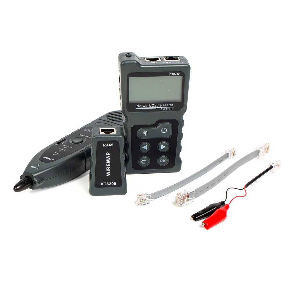 Кабельный тестер КВТ с PoE KT 8209 PROLINE 86208