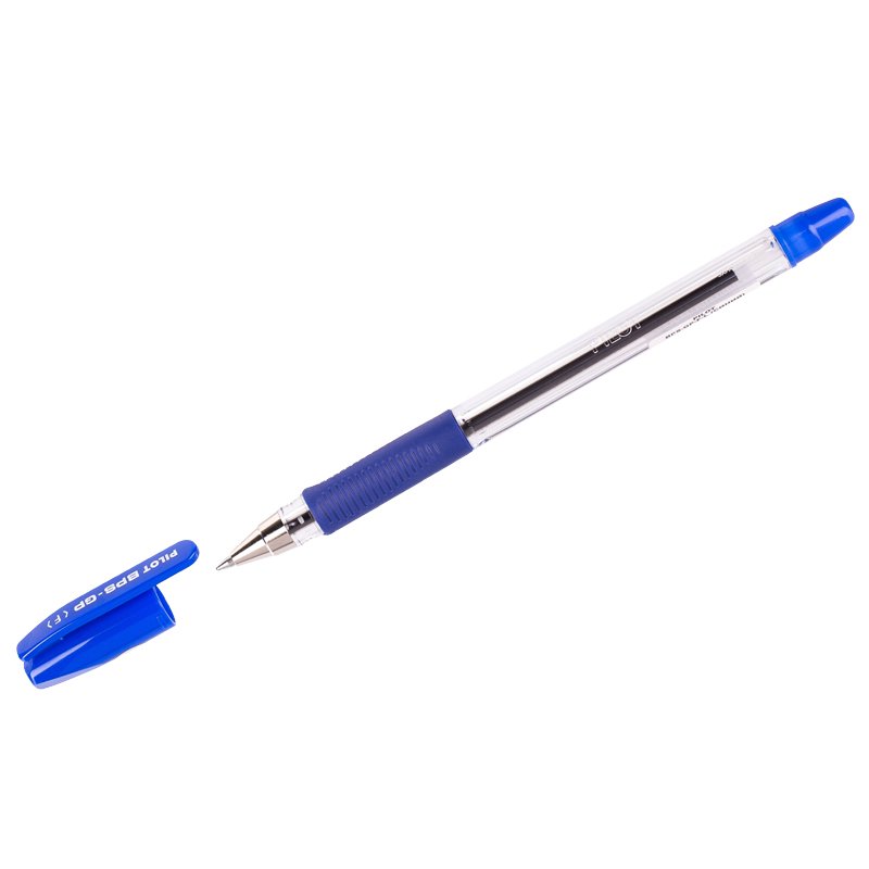 Шариковая ручка PILOT BPS синяя, 0.7 мм, грип BPS-GP-F-L