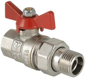Шаровой кран с полусгоном 1' вн.-нар. Valtec BASE VT.227.N.06