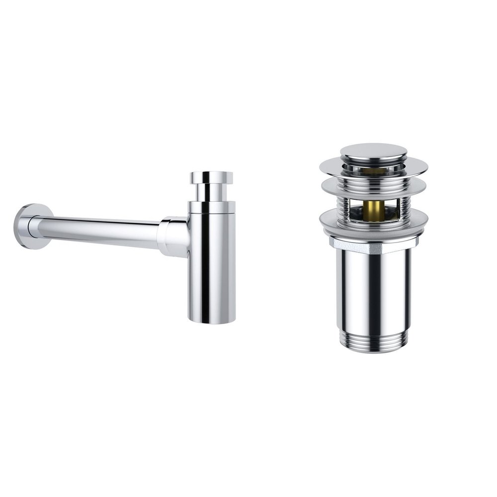 Сифон для раковины с донным клапаном Wellsee Drainage System 182104001