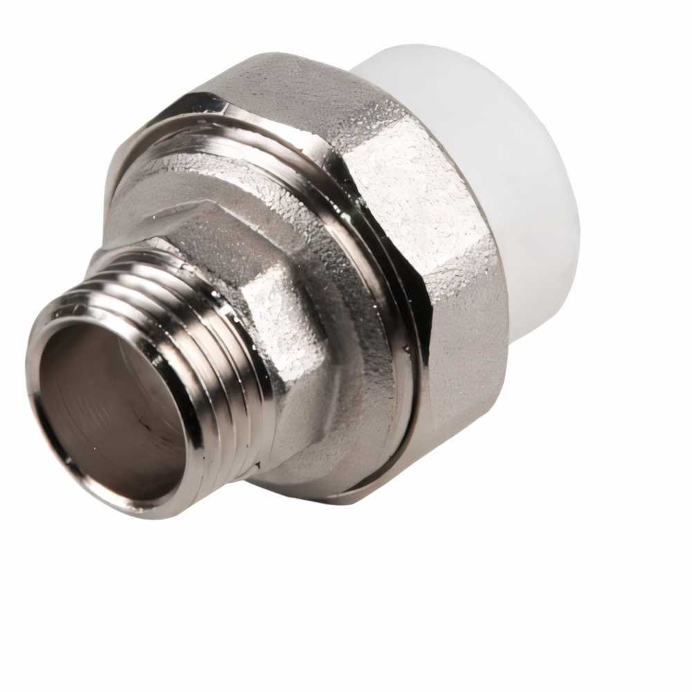 Комбинированная муфта VALFEX PP-R белая, разъем 32х1/2 дюйма НР 10156215 127-1645