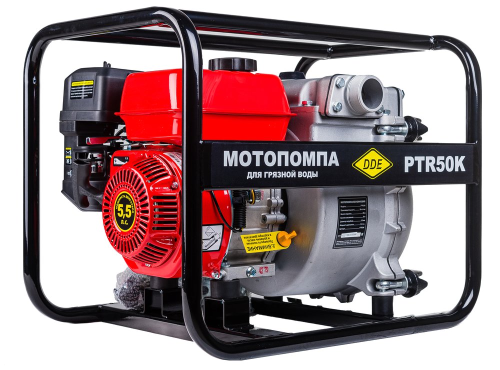 Грязевая мотопомпа DDE PTR50K