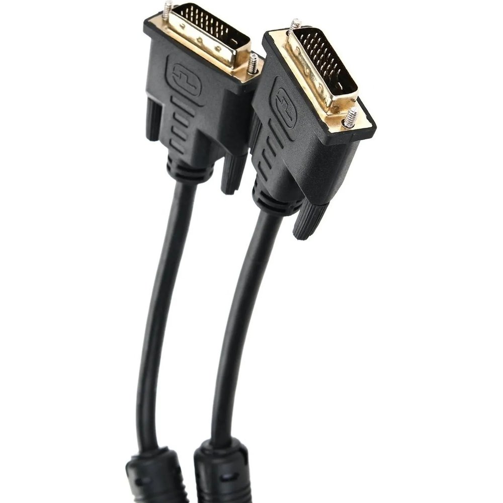Кабель DVI-D--DVI-D Dual link 25M/25M, 1.8м Telecom <,TCG441D-1.8M