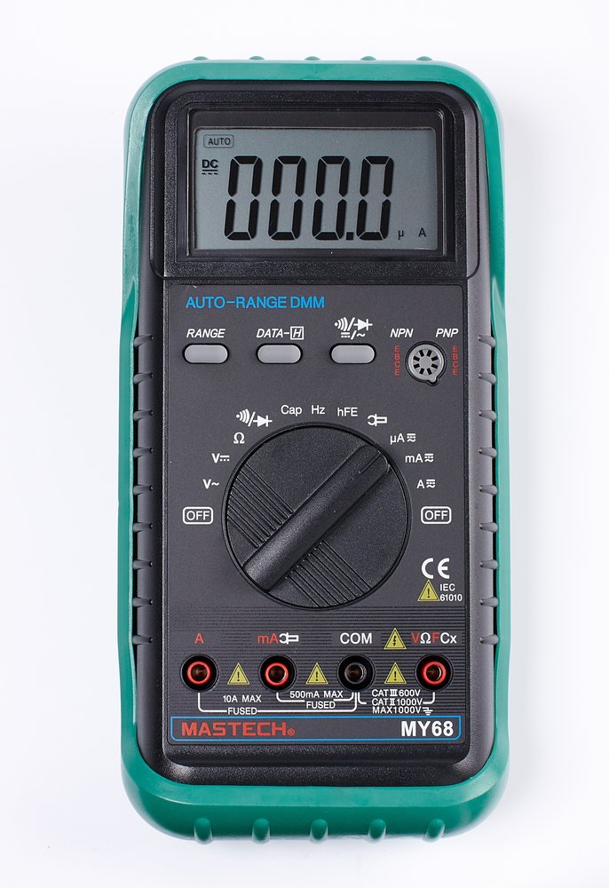 Цифровой автоматический мультиметр MASTECH MY68 00-00000273