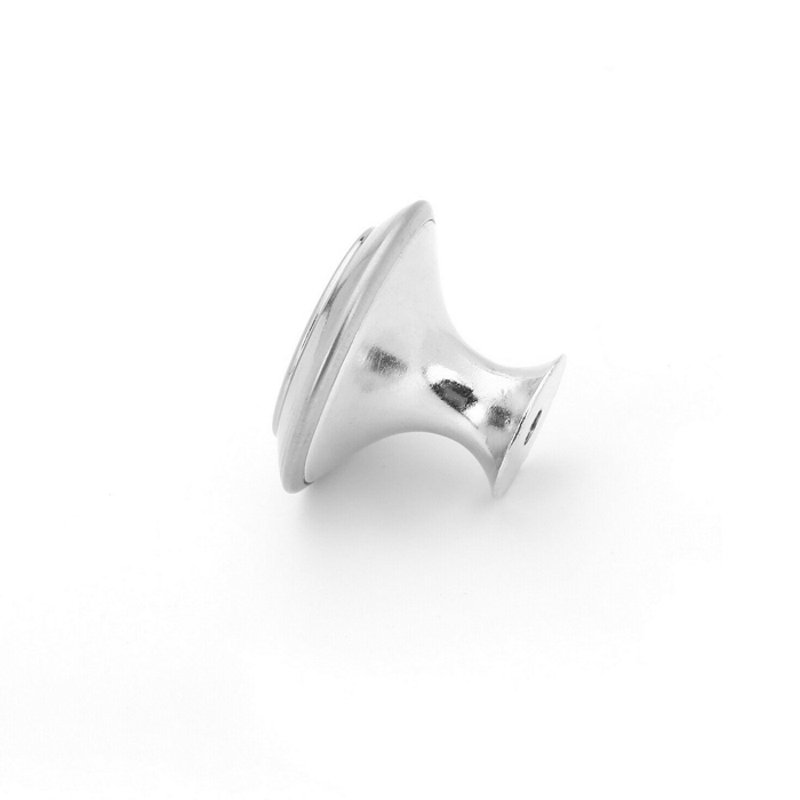 Ручка-кнопка Brante br906 серебро 606716