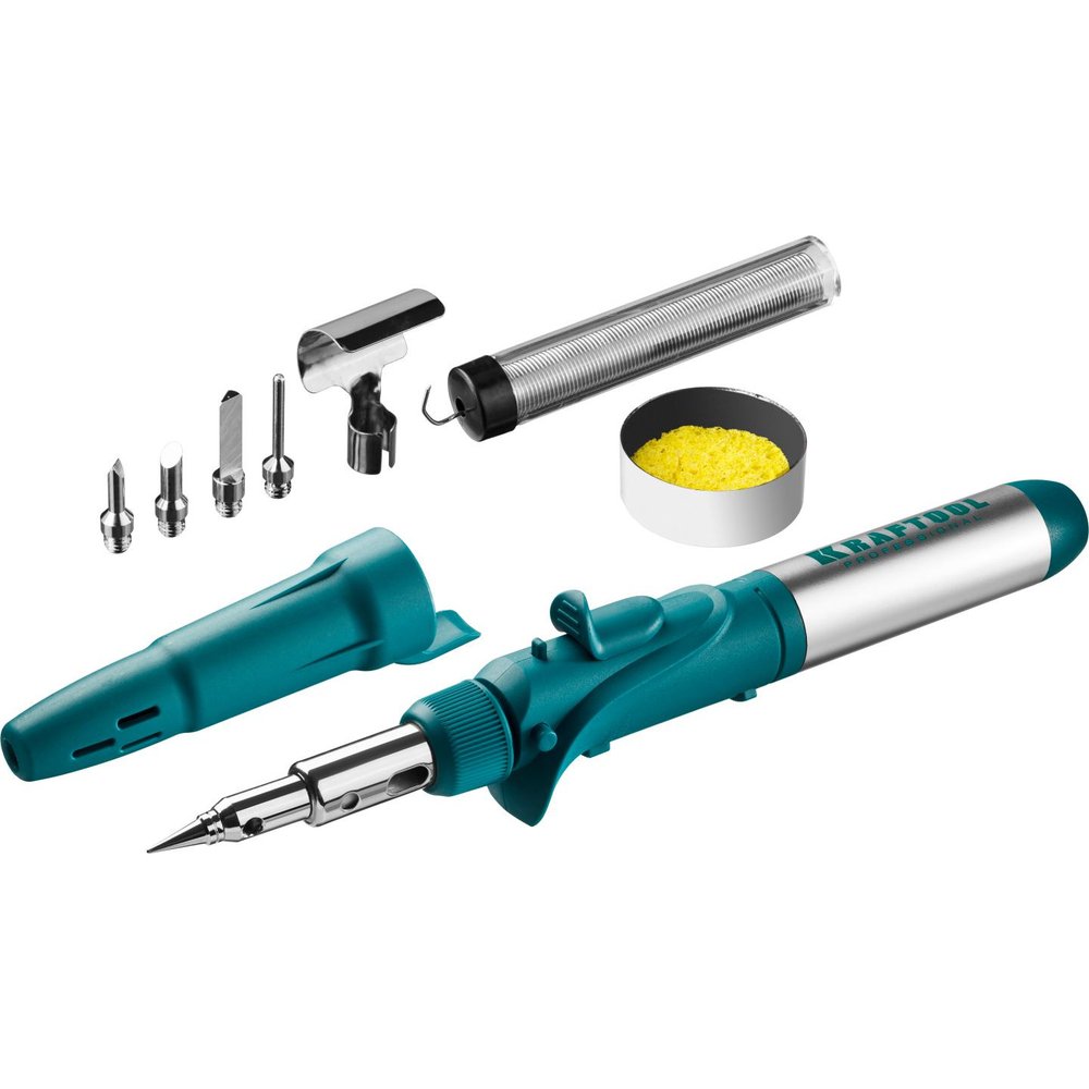 Газовый паяльник KRAFTOOL SolderPro набор 10-в-1 55503-H10