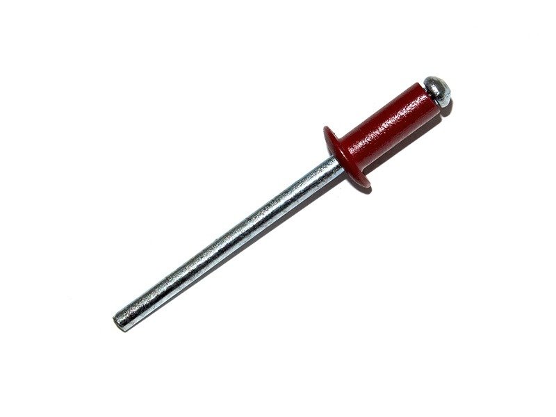 Вытяжная заклепка крепежная техника 4,0x10 красное вино ral 3005 50 шт. 59420