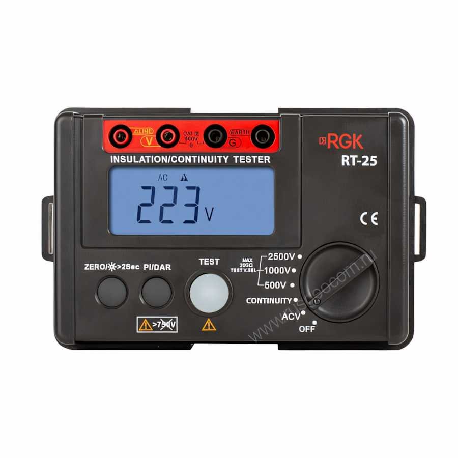 Мегаомметр RGK RT-25 с поверкой 779708