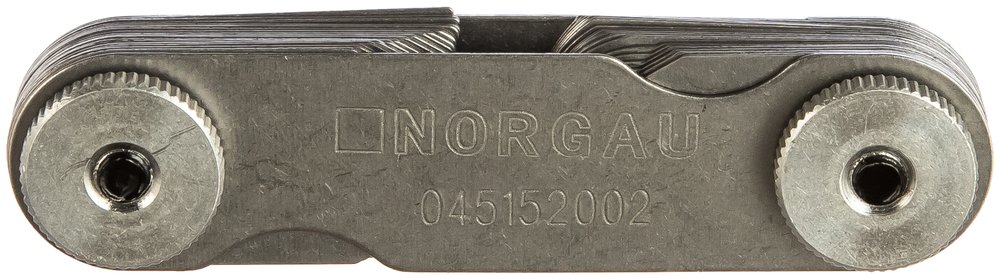 Радиусные шаблоны 32 штук 7,5-15 мм NORGAU 045152002