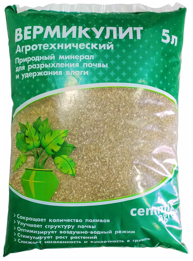 Агротехнический вермикулит CEMMIX 5 л 82578134