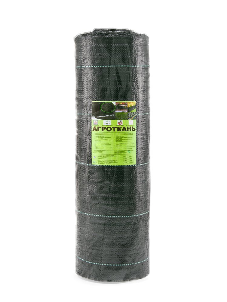 Агроткань черная 1.6x100 м, 100 г/м² ЧЗМ 4737