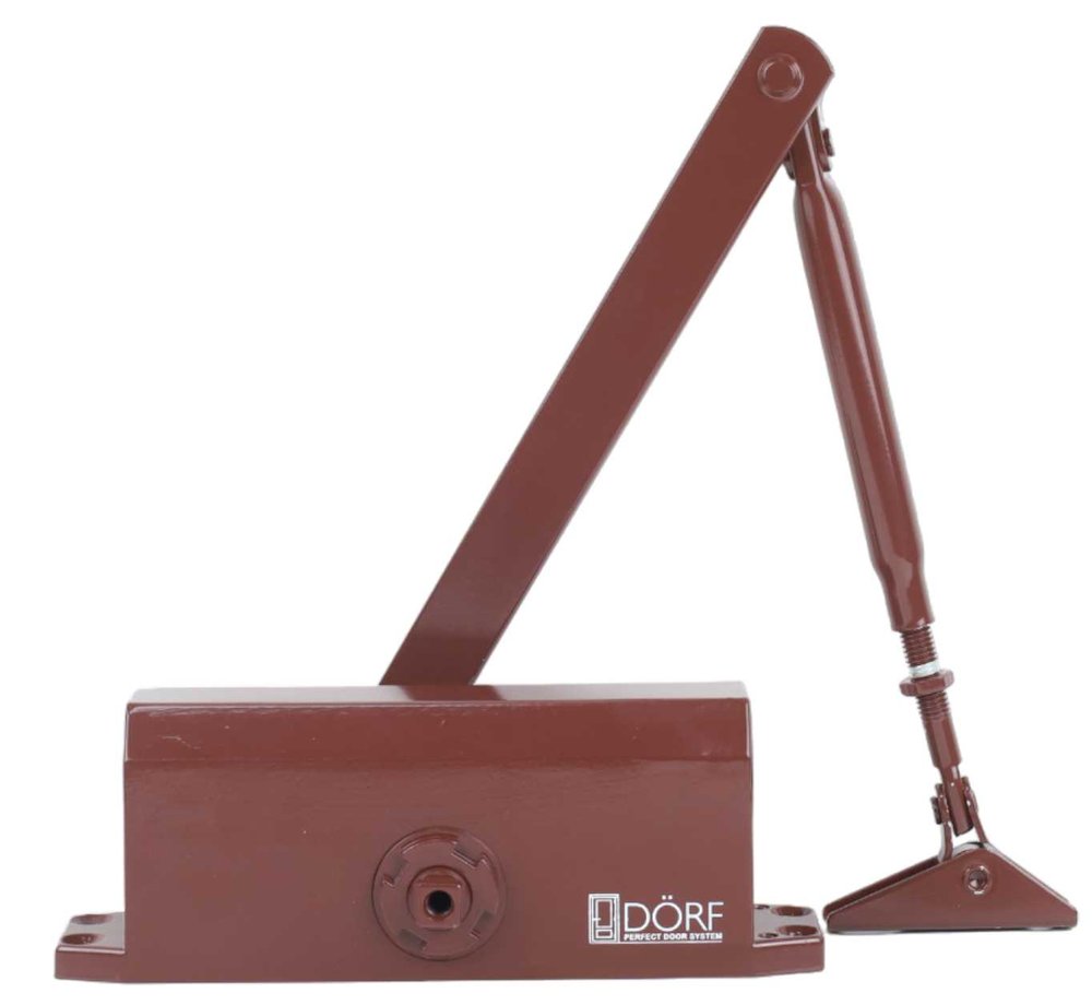 Дверной доводчик DORF 80 кг, коричневый L8223_brown