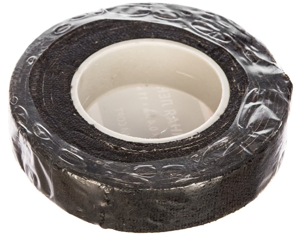 Изолента ХБ FORTISFLEX 18мм х 0.4мм х 11м черная 71242