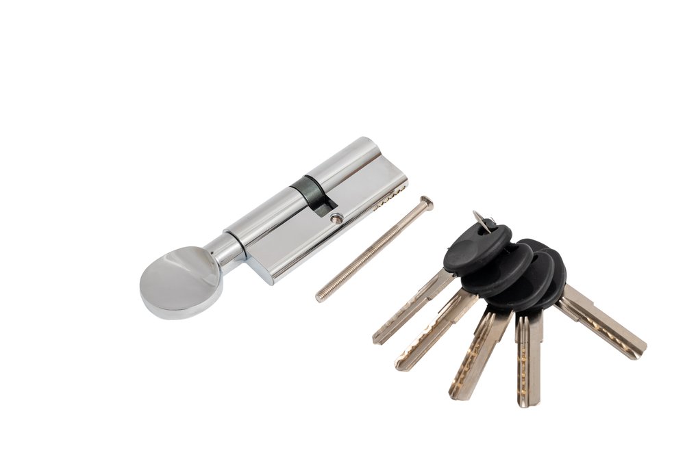 Цилиндр PALIDORE 80PC 40/40С ключ/завертка, хром блестящий 98760928
