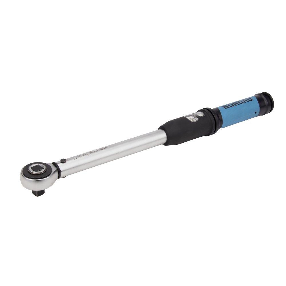 Динамометрический ключ с переставным квадратам NORGAU 1/2', 20-100 Нм, тип NTW42-010RL с поверкой 051009010/П