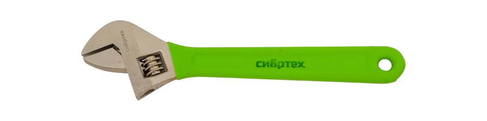 Разводной ключ СИБРТЕХ 300 мм, никелированный 15528