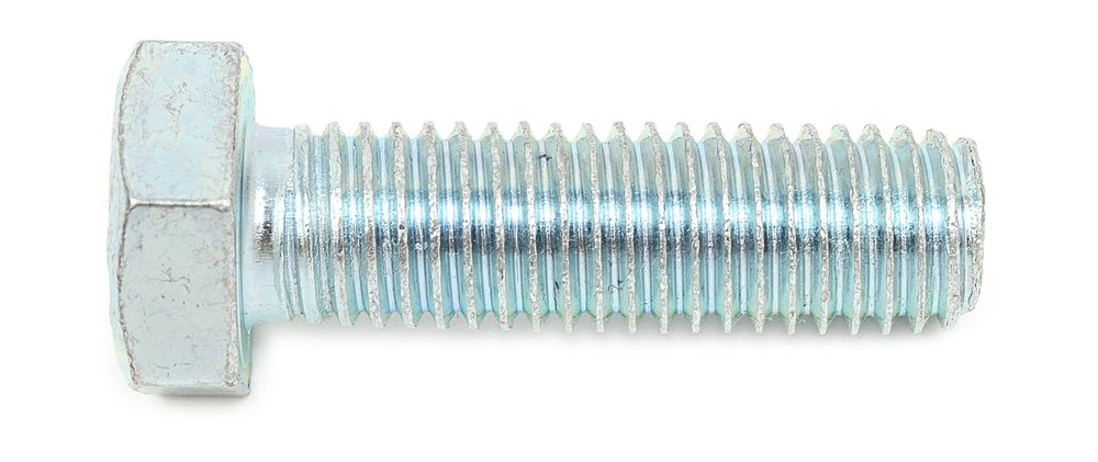 Болт МЕТАЛЛСЕРВИС М12x40, DIN 933, с полной резьбой, цинк, 10 шт. 1239018