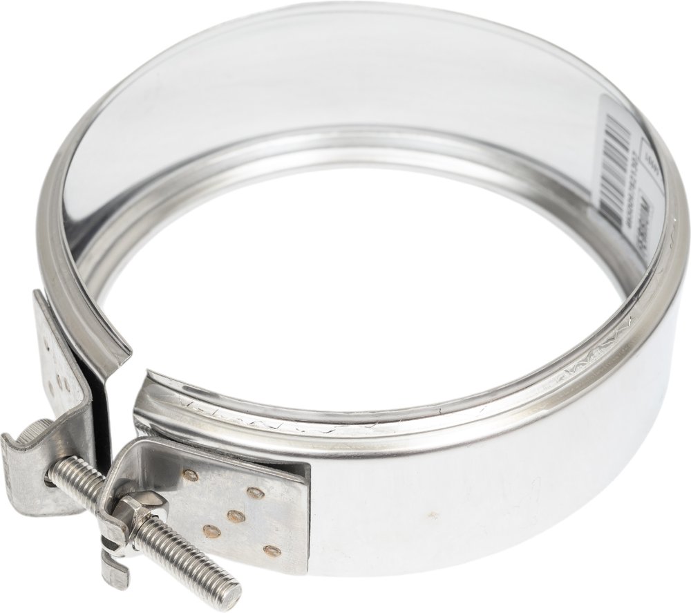 Хомут обжимной Ferrum 0.5 мм, ф100 f4901