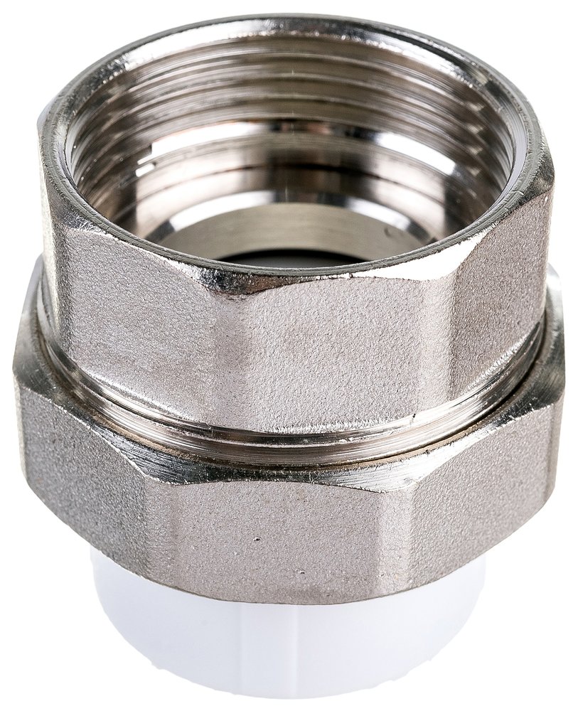 Комбинированная муфта VALFEX PP-R белая, разъем 32х1 1/4 дюйма ВР 10155132 127-0216