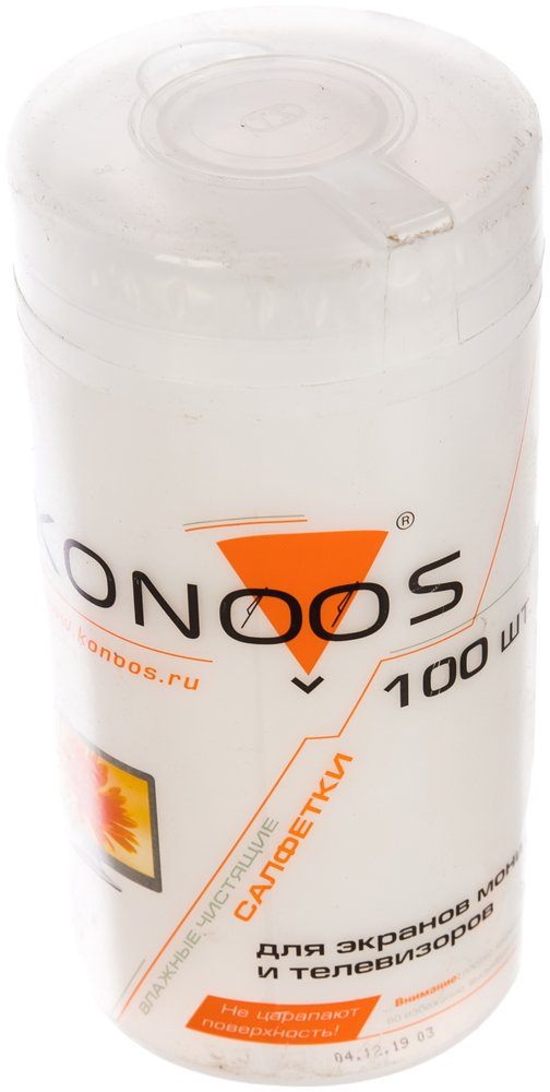 Салфетки для ЖК-экранов Konoos в банке KBF-100