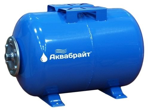Гидроаккумулятор АКВАБРАЙТ ГМ-100 Г 100 л, горизонтальный, подключение 1 85908
