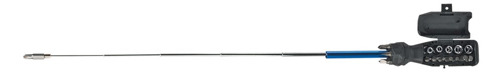 Отвертка с длинным стержнем и насадками Top Tools 20шт. 39D183