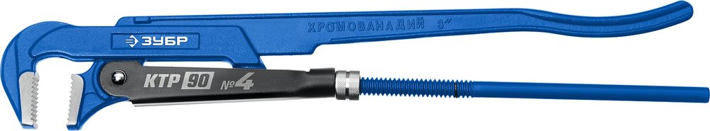 Трубный ключ с прямыми губками ЗУБР ЗУБР КТР-90, №4 27335-4_z02