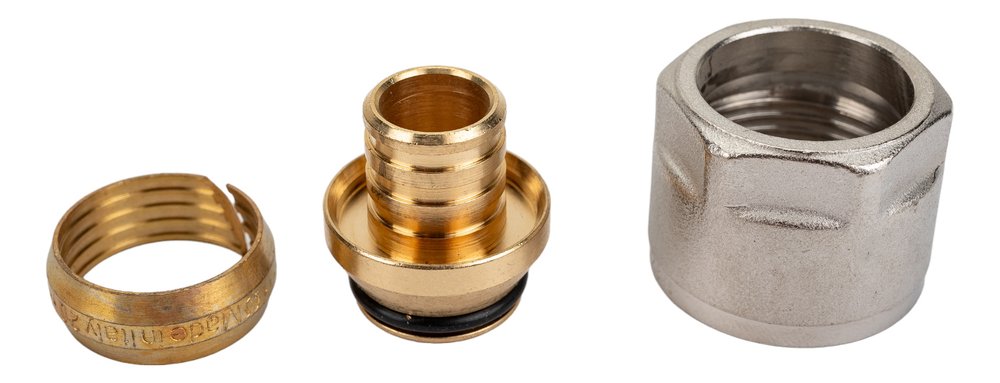 Компрессионный фитинг для труб PEX STOUT 20х2,8х3/4 SFC-0020-002028 RG008P29KAAOR2