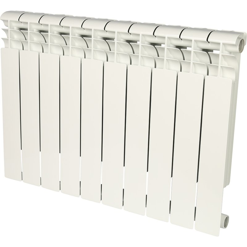 Алюминиевый радиатор ROMMER Profi 500 AL500-80-80-100 10 секций RAL9016 82485