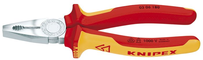 Диэлектрические пассатижи KNIPEX KN-0306200SB