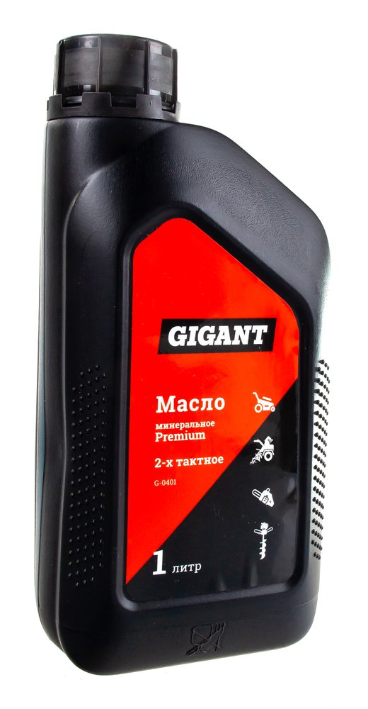 Масло минеральное Premium 2-х тактное 1 л Gigant G-0401