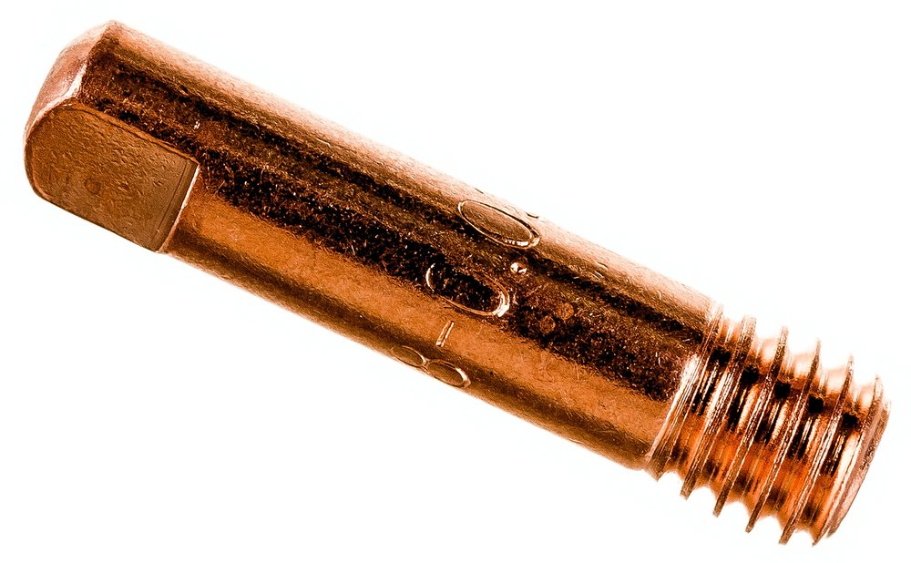 Наконечник сварочный прямой (10 шт, E-CU, М6, 0.8 мм) Сварог MS ICU0003-08R 97116