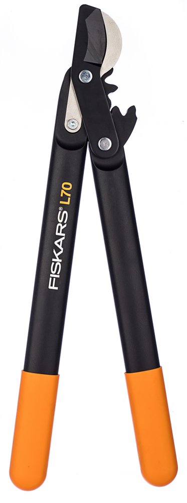 Малый плоскостной сучкорез с загнутыми лезвиями Fiskars (S) L70 1002104 (112190)