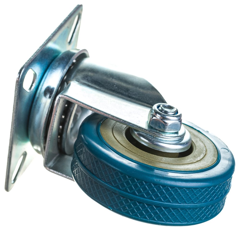 Колесо серая резина поворотное SCG25 50 мм MFK-TORG 3053050