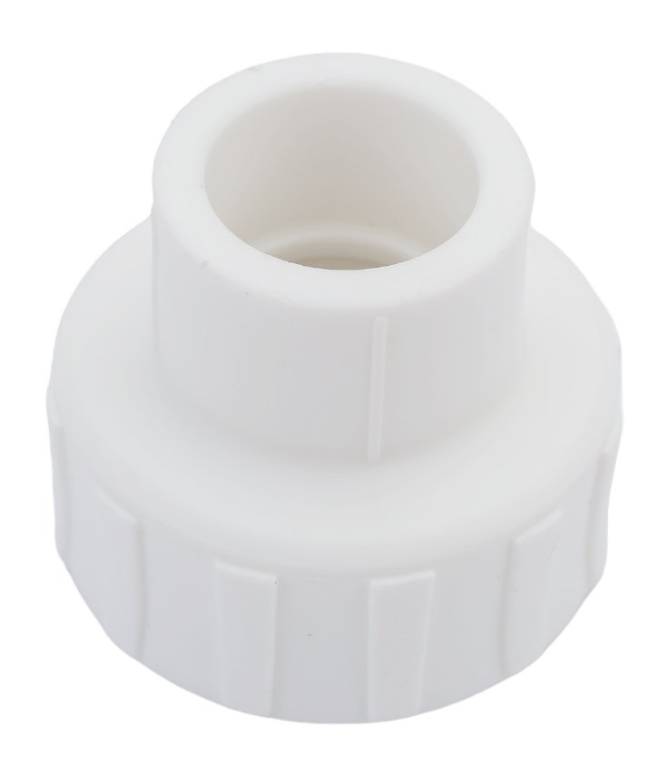 Комбинированная муфта PPRC MeerPlast Дн25x25 Ру25 белая внутренняя резьба D200-00444