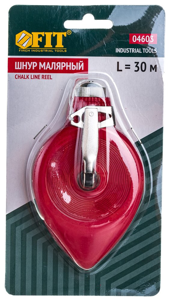 Малярный отбойный шнур 30 м FIT 04603