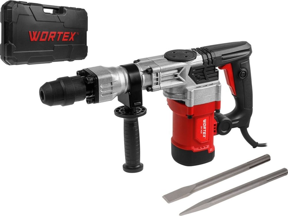 Отбойный молоток WORTEX DH 1425 1400 Вт, 25 Дж, SDS-max, 3800 уд/мин 1333509