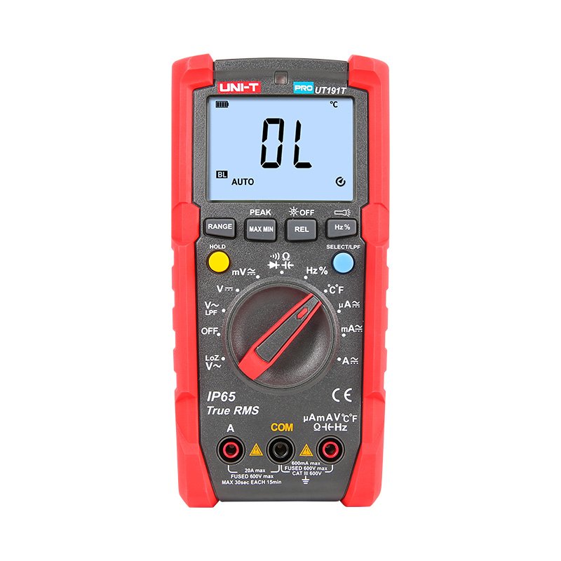 Профессиональный цифровой мультиметр с автодиапазоном UNI-T UT191T True RMS 00-00012005 129177