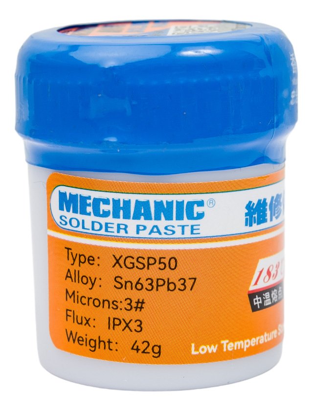 Паяльная паста (42 г) Mechanic XGSP50