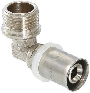 Угольник пресс с переходом на наружную резьбу 32х1' Valtec VTm.253.N.003206