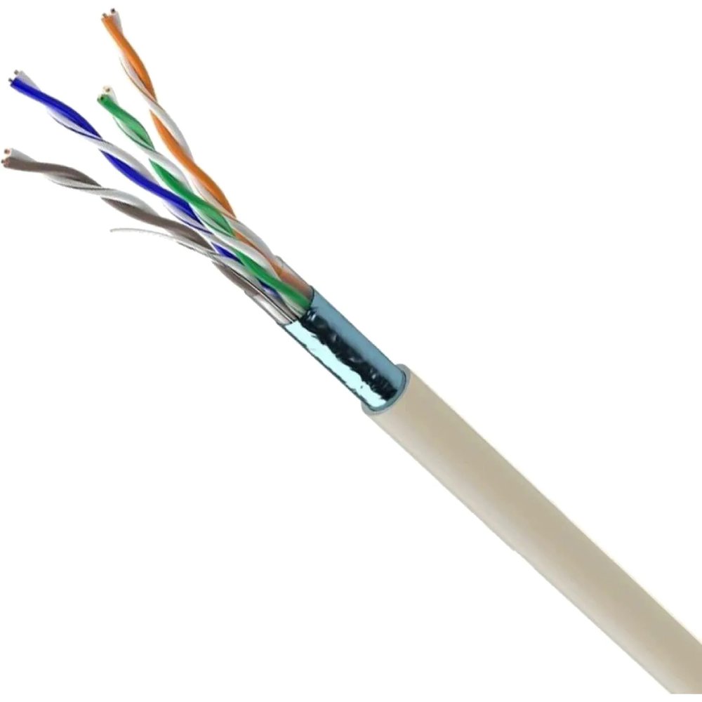 Кабель ExeGate UTP4-C5e-CU-S25-IN -LSZH-GR-305-FLUKE UTP