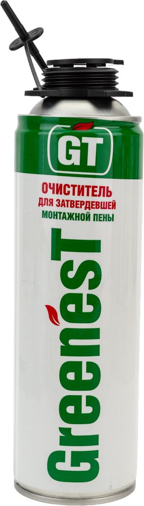 Очиститель застывшей монтажной пены Greenest 650 мл 650120002