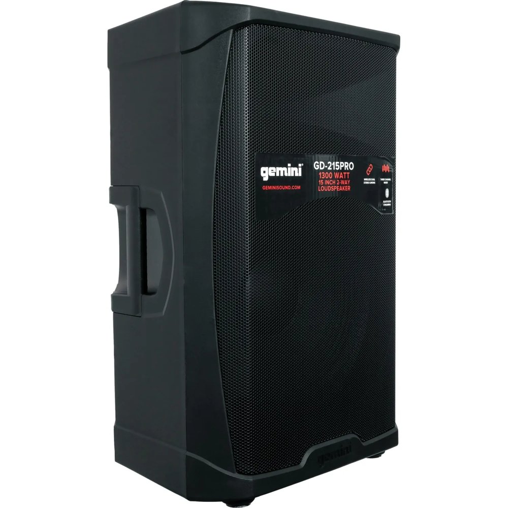 Акустическая система Gemini GD-215PRO 2-х полосная, активная, 280 Вт