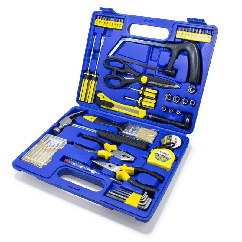 Набор инструмента WMC TOOLS с ножовкой 54 предмета WMC-2054(50476)