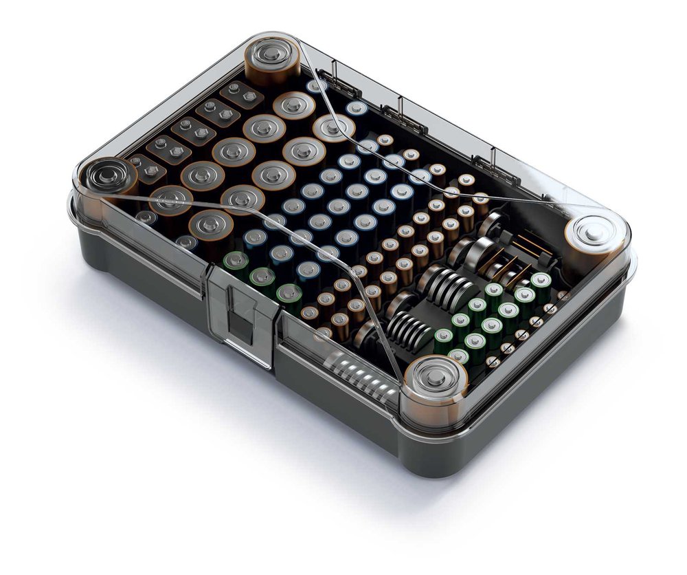Органайзер для батареек Kistenberg BATTERY BOX KBB03