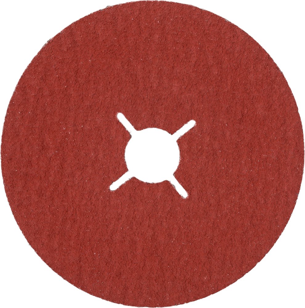 Керамический фибровый диск со шлицами XF885 (1 шт, 125х22 мм, P60) VSM 004968