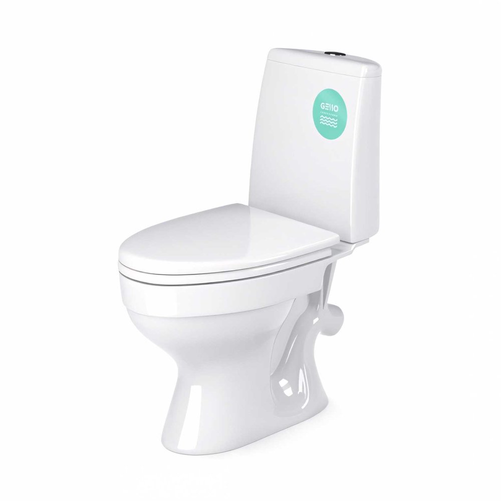 Унитаз-компакт Gesso W 101 HOME De Luxe с 1 уровневой арматурой (100% комплектация) 9012356