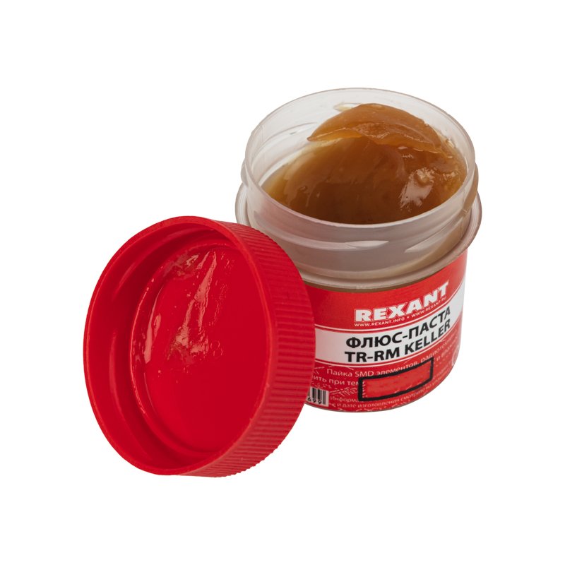 Флюс для пайки (паста) TR-RM KELLER 20 мл REXANT 09-3690