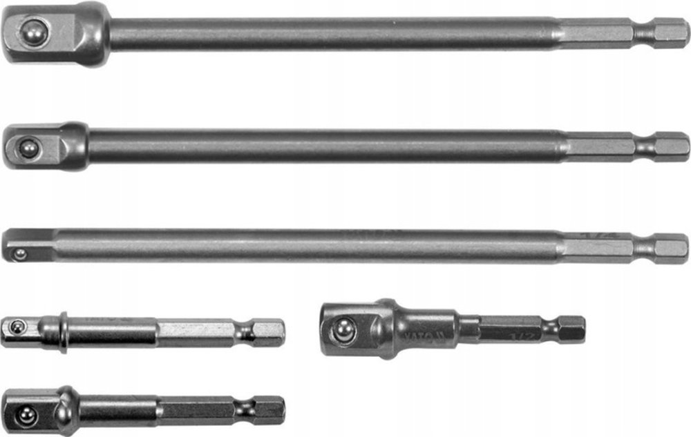 Держатель-адаптеры торцовых головок 1/2', 3/8', 1/2' YATO YT-04629 371404629 092 1